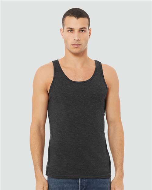 BELLA + CANVAS Unisex Heather CVC Tank - BELLA + CANVAS 3480CVC
