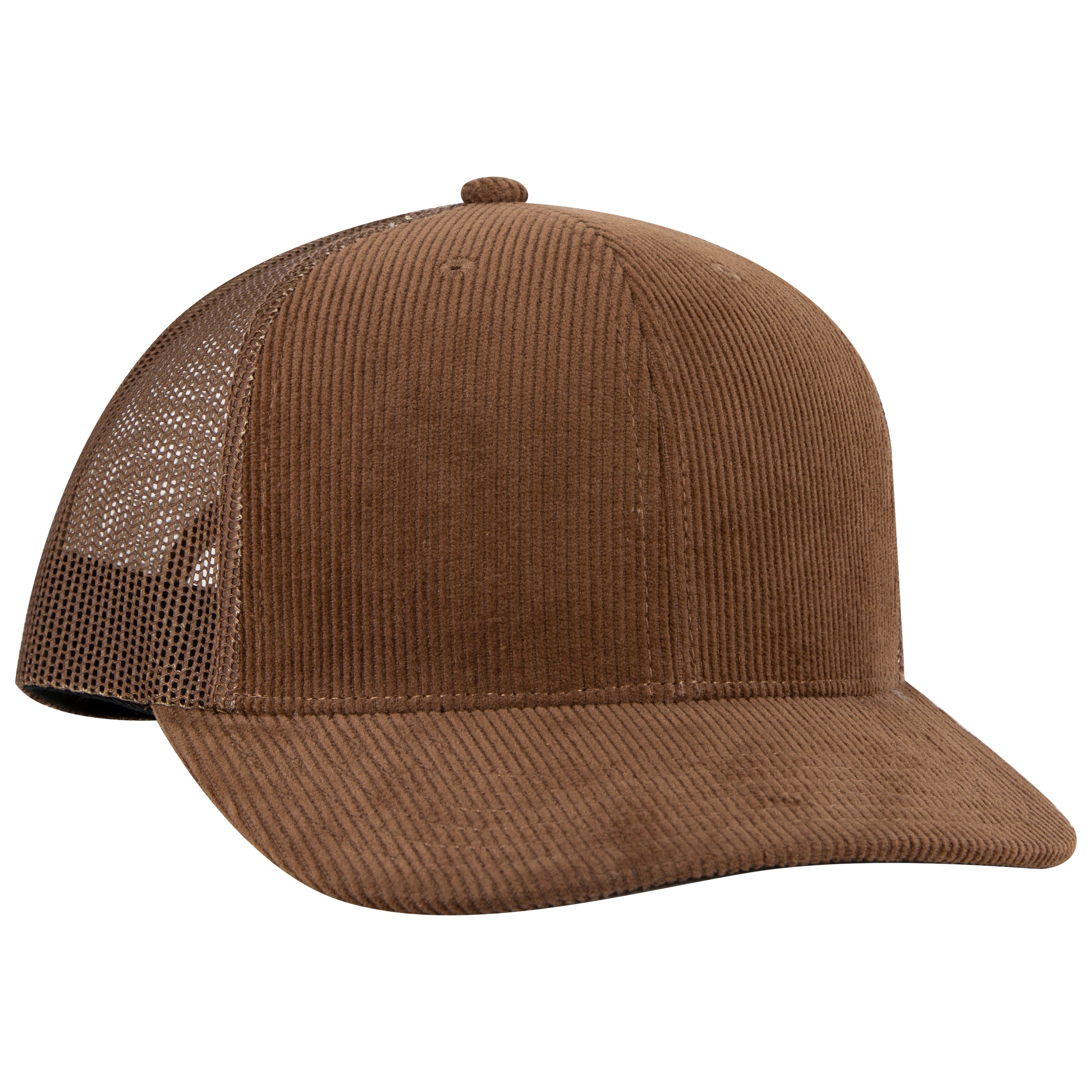 OTTO CAP 6 Panel Mid Profile Mesh Back Trucker Hat OTTO 112-1 Otto Cap