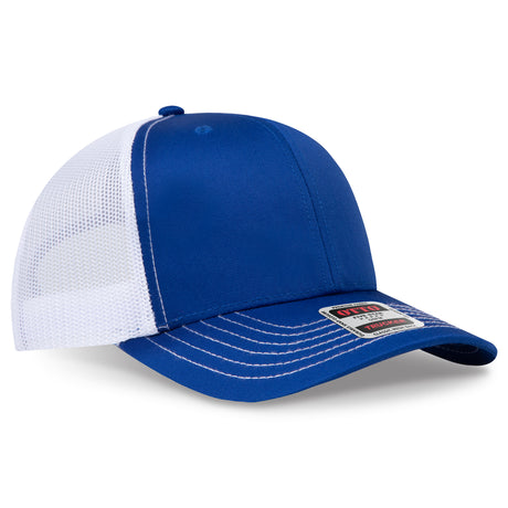 OTTO CAP® 6 Panel Mid Profile Mesh Back Trucker Hat OTTO 112-1