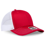 OTTO CAP® 6 Panel Mid Profile Mesh Back Trucker Hat OTTO 112-1