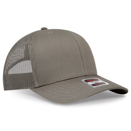 OTTO CAP 6 Panel Mid Profile Mesh Back Trucker Hat OTTO 112-1