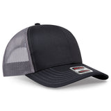 OTTO CAP® 6 Panel Mid Profile Mesh Back Trucker Hat OTTO 112-1