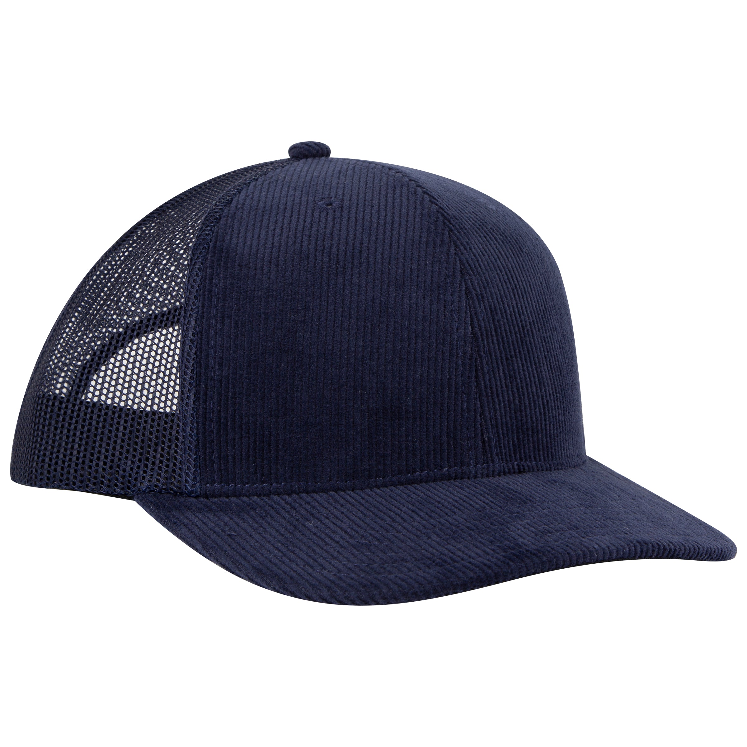 OTTO CAP 6 Panel Mid Profile Mesh Back Trucker Hat OTTO 112-1 Otto Cap 067F - Nv Blu OSFM - Adult