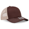 OTTO CAP® 6 Panel Mid Profile Mesh Back Trucker Hat OTTO 112-1