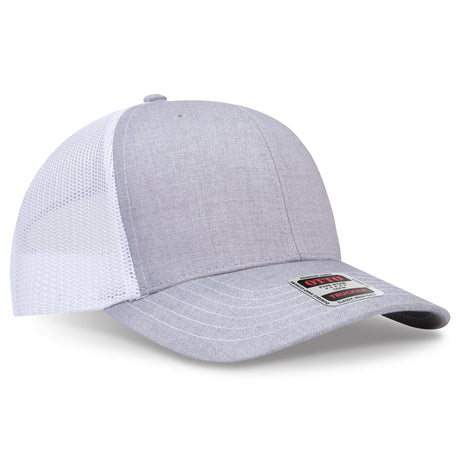OTTO CAP® 6 Panel Mid Profile Mesh Back Trucker Hat OTTO 112-1