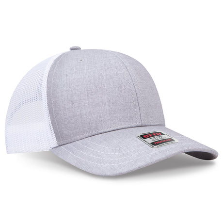 OTTO CAP 6 Panel Mid Profile Mesh Back Trucker Hat OTTO 112-1