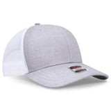 OTTO CAP® 6 Panel Mid Profile Mesh Back Trucker Hat OTTO 112-1