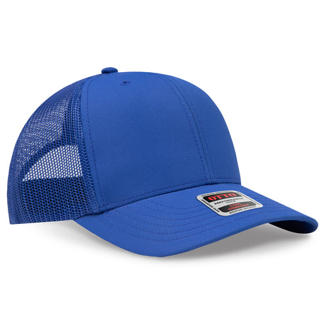 OTTO CAP® 6 Panel Mid Profile Mesh Back Trucker Hat OTTO 112-3