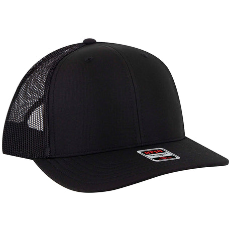OTTO CAP® 6 Panel Mid Profile Mesh Back Trucker Hat OTTO 112-3