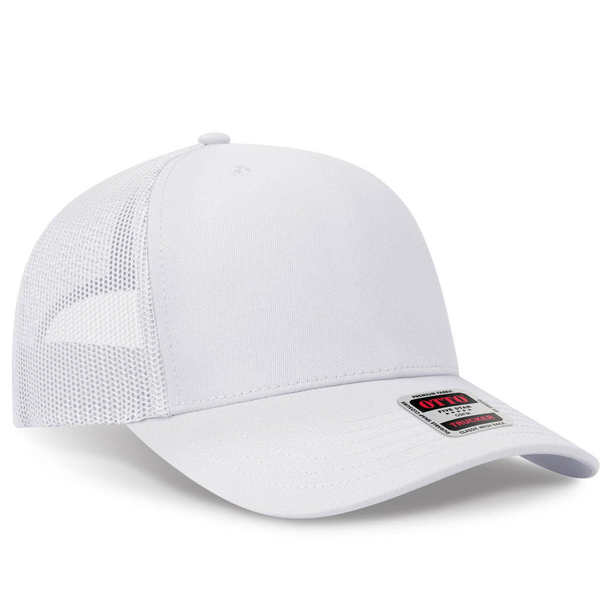 OTTO CAP® Seamless 6 Panel Mid Profile Mesh Back Trucker Hat OTTO 1120-1