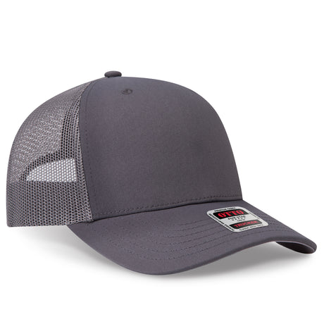 OTTO CAP® Seamless 6 Panel Mid Profile Mesh Back Trucker Hat OTTO 1120-1