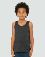 BELLA + CANVAS Youth Heather CVC Tank - BELLA + CANVAS 3480YCVC