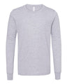 BELLA + CANVAS Youth Heather CVC Long Sleeve Tee - BELLA + CANVAS 3501YCVC