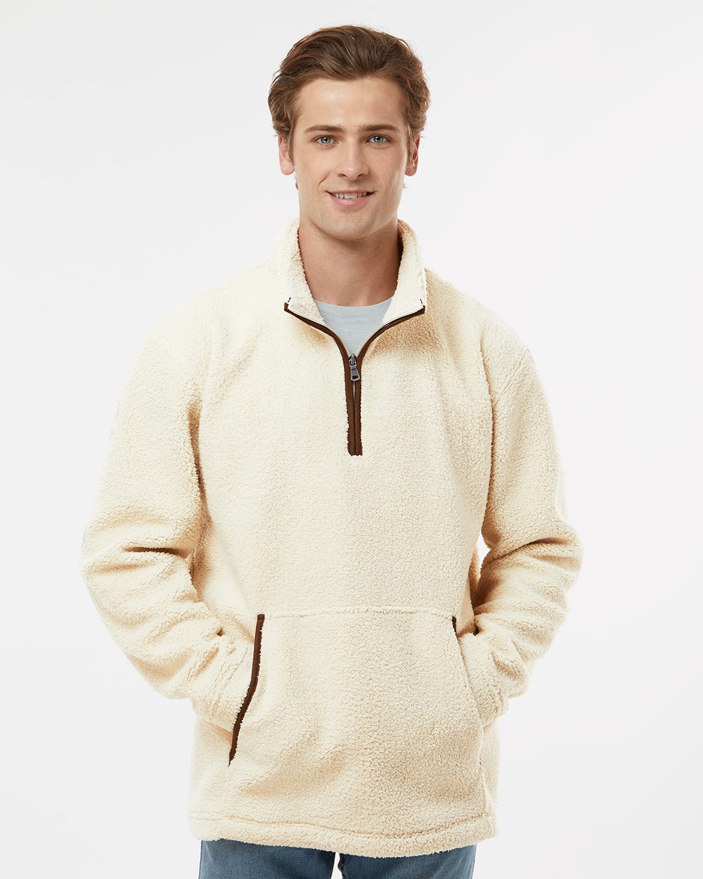 Boxercraft Men's Everest Fleece Quarter-Zip Pullover - Boxercraft BM8510