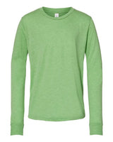 Bella + Canvas 3513Y Youth Triblend Long Sleeve Tee
