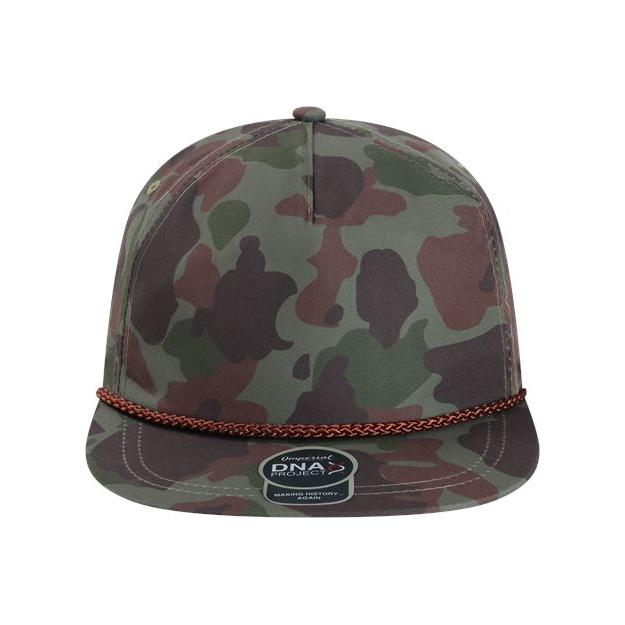 Imperial The Aloha Rope Cap - Imperial DNA010 Imperial Frog Skin Camo/ Green Adjustable