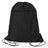 Q-Tees Polyester Cinchpack - Q-Tees Q135200 Q-Tees Black One Size