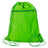 Q-Tees Polyester Cinchpack - Q-Tees Q135200 Q-Tees Lime Green One Size