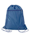 Q-Tees Polyester Cinchpack - Q-Tees Q135200 Q-Tees Navy One Size
