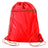 Q-Tees Polyester Cinchpack - Q-Tees Q135200 Q-Tees Red One Size