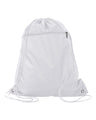 Q-Tees Polyester Cinchpack - Q-Tees Q135200 Q-Tees White One Size