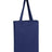 Q-Tees Canvas Gusset Promotional Tote - Q-Tees Q800GS Q-Tees Navy One Size