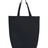 Q-Tees Non-Woven Gusset Bottom Tote - Q-Tees Q1251 Q-Tees Black One Size