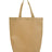Q-Tees Non-Woven Gusset Bottom Tote - Q-Tees Q1251 Q-Tees Natural One Size