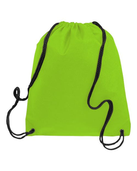 Q-Tees Non-Woven Sportpack - Q-Tees Q1235 Q-Tees Lime Green One Size
