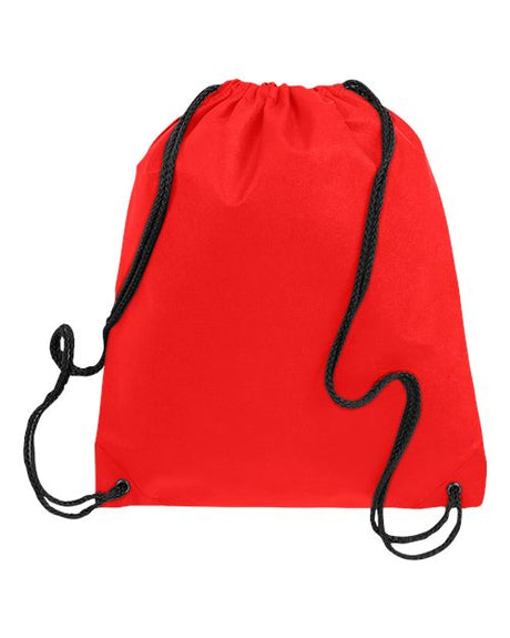 Q-Tees Non-Woven Sportpack - Q-Tees Q1235 Q-Tees Red One Size