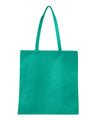 Q-Tees Non-Woven Tote Bag - Q-Tees Q126300 Q-Tees Kelly Green One Size
