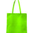 Q-Tees Non-Woven Tote Bag - Q-Tees Q126300 Q-Tees Lime Green One Size