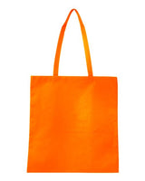 Q-Tees Non-Woven Tote Bag - Q-Tees Q126300 Q-Tees Orange One Size