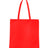 Q-Tees Non-Woven Tote Bag - Q-Tees Q126300 Q-Tees Red One Size