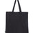 Q-Tees Sustainable Canvas Bag - Q-Tees S800 Q-Tees Black One Size
