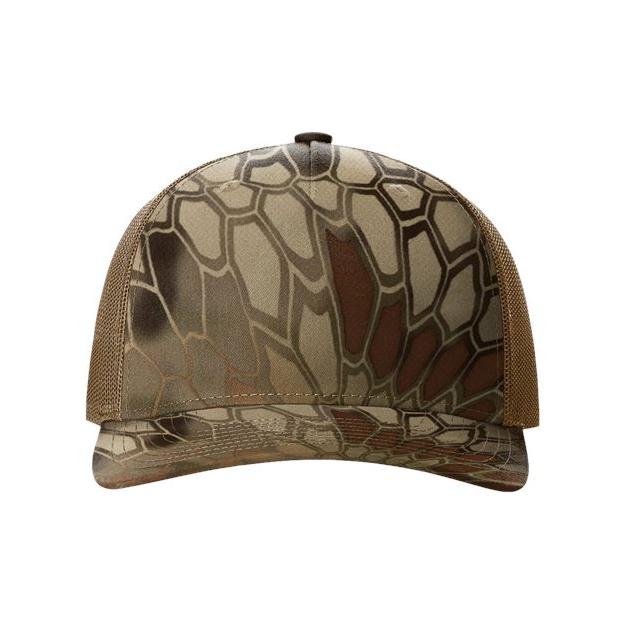 Richardson Five-Panel Printed Trucker Cap - Richardson 112PFP