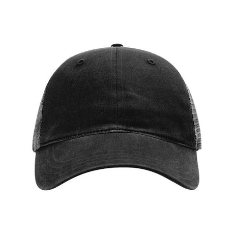 Richardson Garment-Washed Trucker Cap - Richardson 111 Richardson Black Adjustable