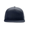Richardson Seven-Panel Trucker Cap - Richardson 168 Caps Richardson Navy Adjustable