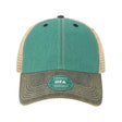 LEGACY Old Favorite Trucker Cap - LEGACY OFA Caps LEGACY Aqua Blue/ Navy Adjustable