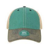 LEGACY Old Favorite Trucker Cap - LEGACY OFA Caps LEGACY Aqua Blue/ Navy Adjustable