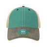 LEGACY Old Favorite Trucker Cap - LEGACY OFA Caps LEGACY Aqua Blue/ Navy Adjustable