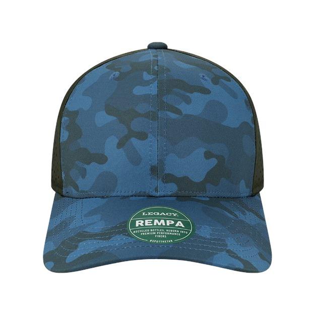 LEGACY Reclaim Mid-Pro Adjustable Cap - LEGACY REMPA LEGACY Blue Camo/ Black Adjustable