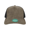 LEGACY Five-Panel Trucker Cap - LEGACY ROADIE LEGACY Dark Grey Corduroy/ Black Adjustable