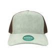 LEGACY Five-Panel Trucker Cap - LEGACY ROADIE LEGACY Sawgrass Corduroy/ Brown Adjustable