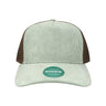 LEGACY Five-Panel Trucker Cap - LEGACY ROADIE LEGACY Sawgrass Corduroy/ Brown Adjustable