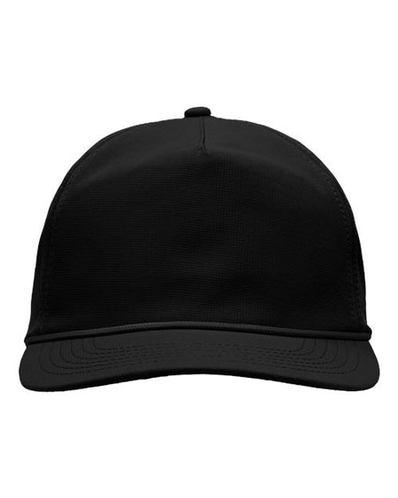 Sportsman Five-Panel Ripstop Cap - Sportsman SP1200 Sportsman Black Adjustable