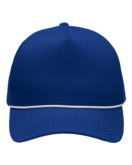 Sportsman Five-Panel Rope Heritage Fit Cap - Sportsman SP1300 Sportsman Royal Adjustable