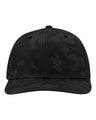 Sportsman Traditional Lo-Pro Mesh Back Trucker Fit Cap - Sportsman SP1450 Sportsman Black Camo/ Black Adjustable