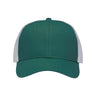 Sportsman Traditional Lo-Pro Mesh Back Trucker Fit Cap - Sportsman SP1450 Sportsman Chino Forest Green/ White Adjustable