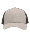 Sportsman Traditional Lo-Pro Mesh Back Trucker Fit Cap - Sportsman SP1450 Sportsman Chino Khaki/ Black Adjustable